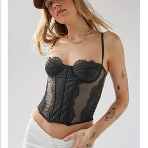 NWT Urban Outfitters Modern Love Corset Top size S